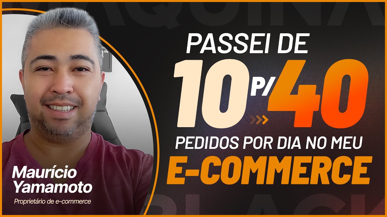 Maurício Yamamoto: passei de 10 para 40 pedidos por dia no e-commerce